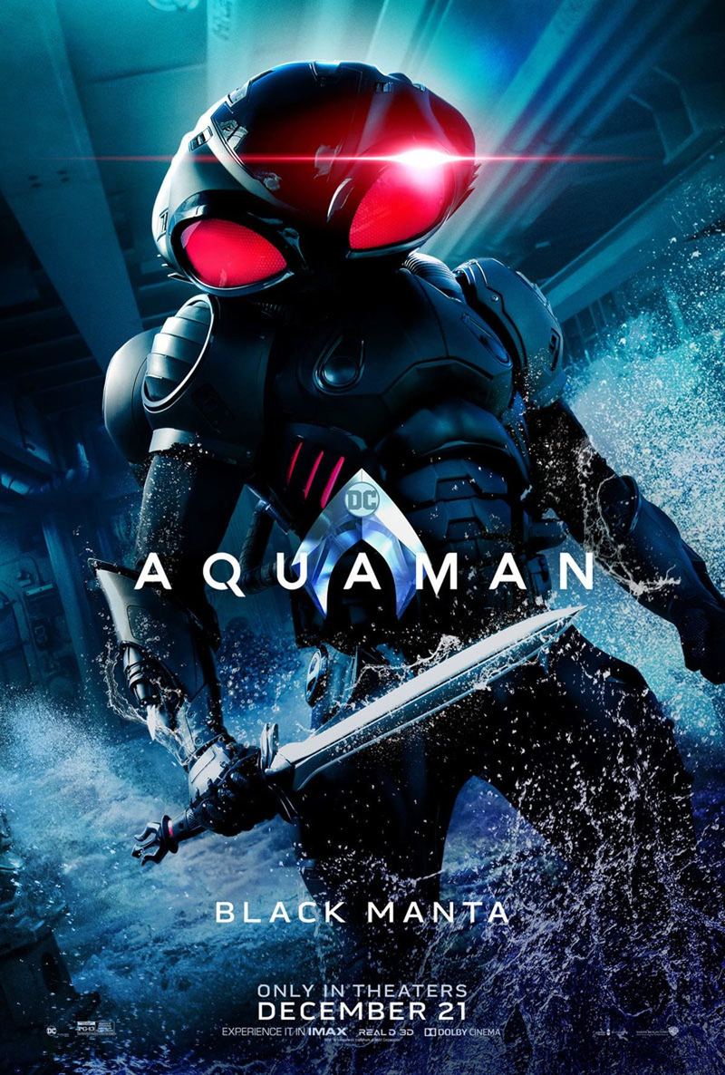 Yahya Abdul-Mateen II as Black Manta in Aquaman